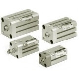 SMC Linear Compact Cylinders CQS 10/11/21/22-C(D)QS, Compact Cylinder, Double Acting, Clean Room
